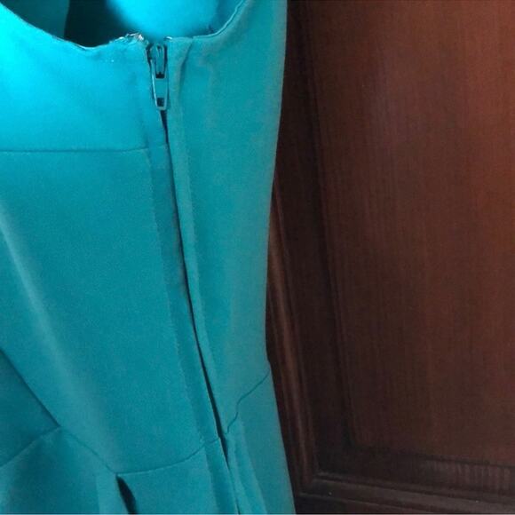 Lace & Mesh | Sleeveless Peter Pan Collared Dress Size S - Picture 4 of 12